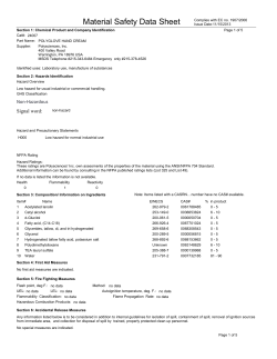 Material Safety Datasheet 24007 (PDF)