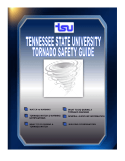 Tornado Safety Guide