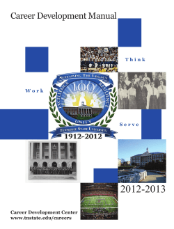The Career Development Manual