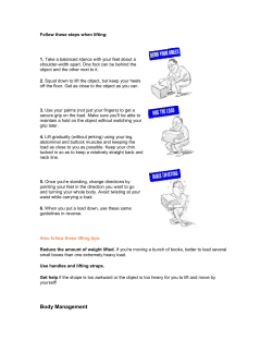 Lifting Directions