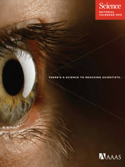 2015 Editorial Calendar (PDF)