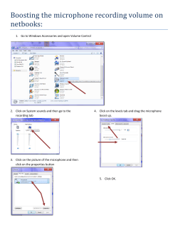 Netbook Mic Boost