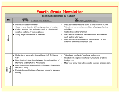 Science and Social Studies