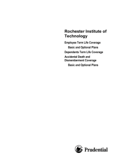 Life and Accidental Death and Dismemberment Insurance &ndash; Regular Full-Time and Extended Part-Time Employees