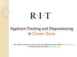 Dispositioning Powerpoint Presentation