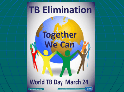 Current Issues: MDH TB Program (PDF: 3.81MB/19 pages)