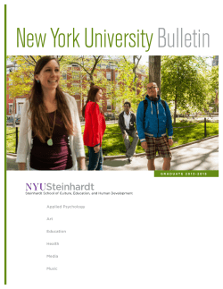 Graduate Bulletin