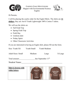 Eaglet T-Shirt Form