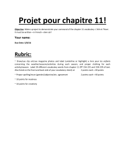 050216_Homework French level 1_Projet pour chapitre 11_due date 050916.pdf