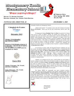 Noticias Diciembre 3, 2015