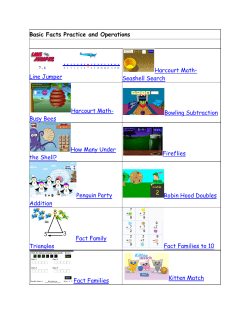 Basic Facts and Operations
