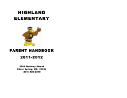 HES Parent Handbook 2011-2012