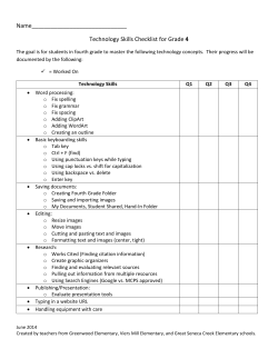 2015_Grade4_TechChecklist