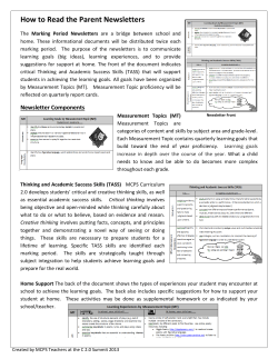 How to read Newsletter