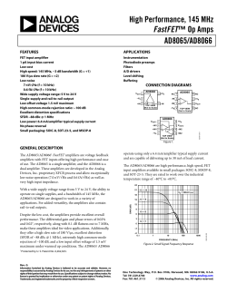 AD8065 AnaDev, Opamp 145MHz, 2pA5-24V.pdf