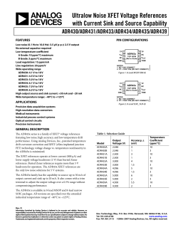 ADR43x AnaDev, reference, very stable.pdf