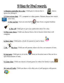 Ideas for Rewards_Counselor's Corner