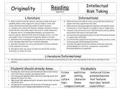 Reading Quarter 3