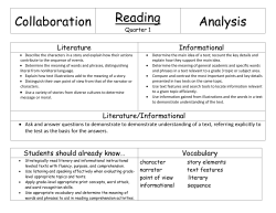 Reading Quarter 1