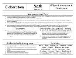 Math Quarter 4