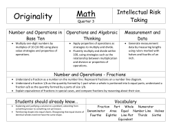 Math Quarter 3