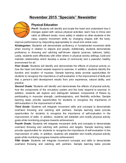 November Specials Newsletter