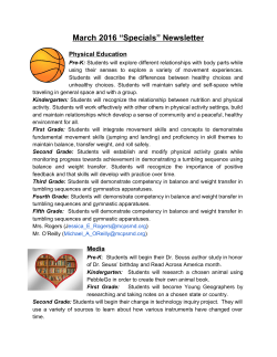 March Specialists Newsletters