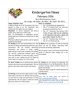 February Newsletter&nbsp;
