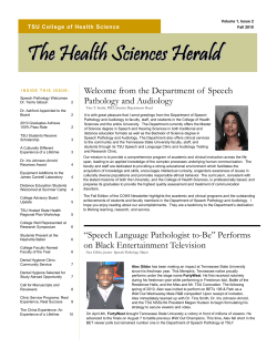 Fall 2010 (Vol 1, Issue 2)