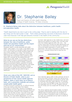 Patagonia Health Interview w/ Dr. Stephanie Bailey