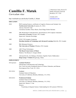 Curriculum Vitae