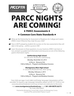 PARCC Letter