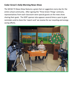 Gr 4 TV News