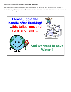 Sign for all bathrooms