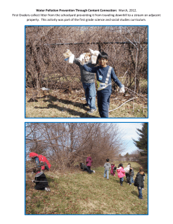 Pollution prevention