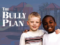 Paul Hadfield's Bully Plan