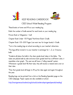 School Wide Reading 2014-15