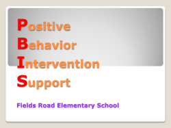 PBIS Information Powerpoint (Pdf)