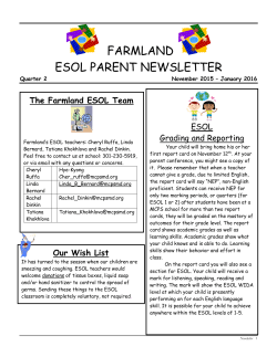 Quarter 2 Newsletter&nbsp; &nbsp;