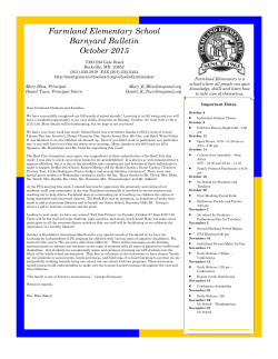 Barnyard Bulletin October 2015