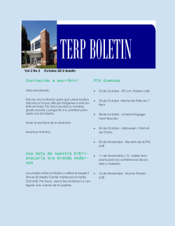Octubre 2015 Boletin