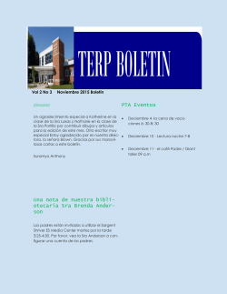 Noviembre 2015 Boletin