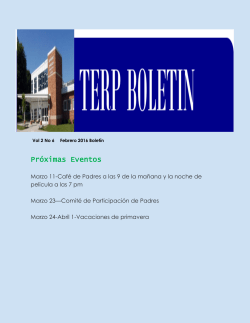 Febrero 2016 Boletin