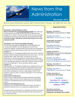 Dec. 2013 Newsletter