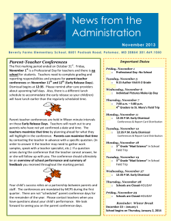 November newsletter 2013