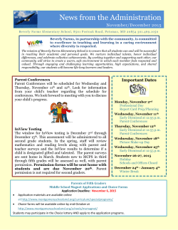 November December 2015