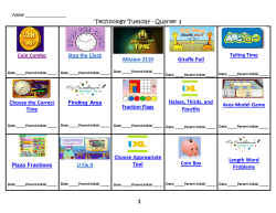 Second Grade-Technology Tuesday Quarter 3