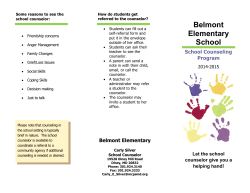 Counselor Brochure&nbsp;&nbsp;
