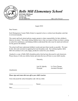 A copy of the policy is available on this web site for your convenience