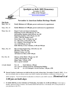 November 12th Spotlight